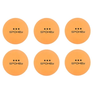 Spokey SPECIAL Pingpongové loptičky ***, 6 ks, oranžové