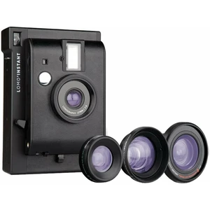 Lomography Lomo'Instant Mini + 3 Lenses Negro