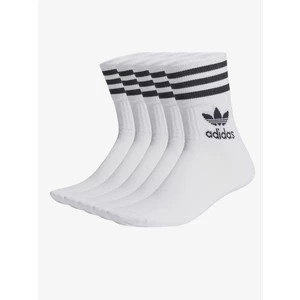 Ponožky adidas Originals Mid Cut Crw 5pp H65458