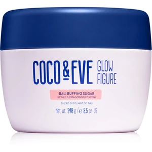 Coco & Eve Glow Figure Bali Buffing Sugar zjemňujúci cukrový peeling 240 g