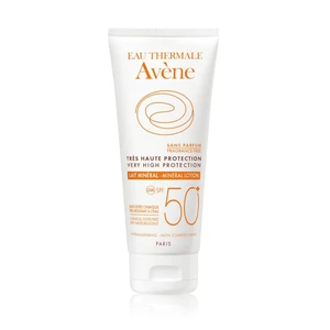 Avène Sun Minéral ochranné mlieko bez chemických filtrov a parfumácie SPF 50+ 100 ml