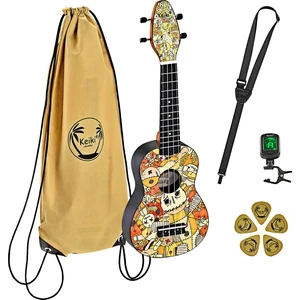 Ortega K2-VP Ukulele sopranowe Voodoo Puppet