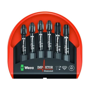 Wera 057691 Sada bitů Mini-Check Impaktor 1 (6 dílů PH)