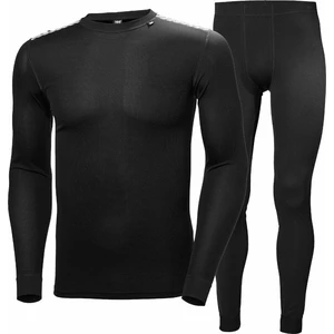 Helly Hansen Men's HH Comfort Lightweight Base Layer Set Black M Sous-vêtements thermiques