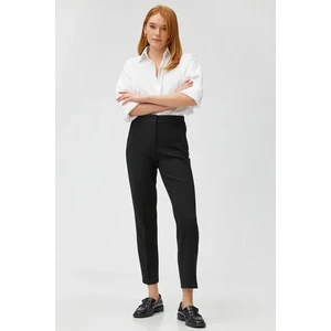 Koton 3sak40095uw Women's Canvas Pants Black