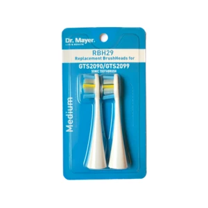 Dr. Mayer RBH29 náhradné hlavice na zubnú kefku for GTS2090/GTS2099 2 ks