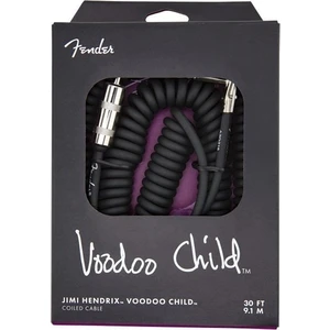 Fender Hendrix Voodoo Child Negro 9 m Recto - Acodado