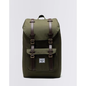 Batoh Herschel Supply Little America Mid-Volume Ivy Green/Chicory Coffee 17 l