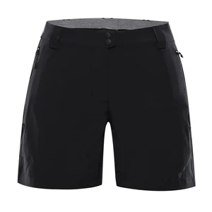 Women's quick-drying shorts ALPINE PRO ZAMBA black