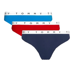 Tommy Hilfiger 3 PACK - dámská tanga UW0UW02521-0V7 XL