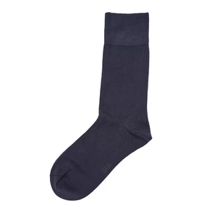 Dagi Men's Navy Blue Mercerized Socks