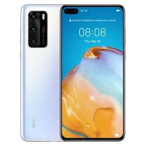 Huawei P40 5G, 8/128GB, Dual SIM, Ice White - SK distribúcia 51095EJB