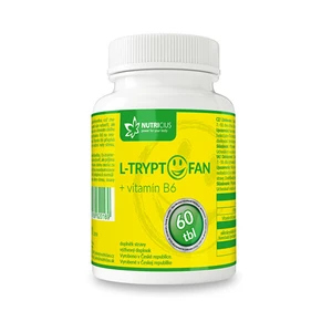 Doplněk stravy L-Tryptofan + vit. B6 Nutricius (60 tablet)