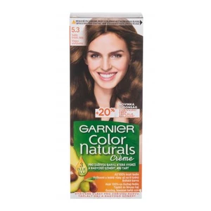 Garnier Color Naturals Créme 40 ml barva na vlasy pro ženy 5,3 Natural Light Golden Brown na barvené vlasy; na všechny typy vlasů
