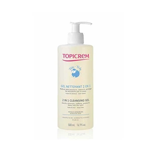 Topicrem BABY My 1st Cleansing Gel 2in1 mycí gel na tělo a vlasy pro děti od narození 500 ml