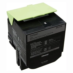 Lexmark 80C2XK0, black, 8000 str., return, extra high capacity, originálny toner originálny toner