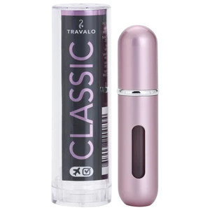 Travalo Classic Black plniteľný rozprašovač parfémov unisex Pink 5 ml