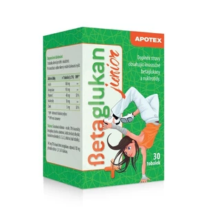 Aurovitas Betaglukan JUNIOR 100 mg 30 tob.