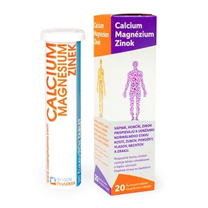 Rosen Calcium Magnesium Zinek 20 šumivých tablet