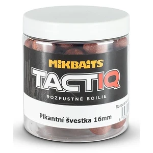 Mikbaits rozpustné boilies tactiq pikantná slivka 250 ml - priemer 16 mm