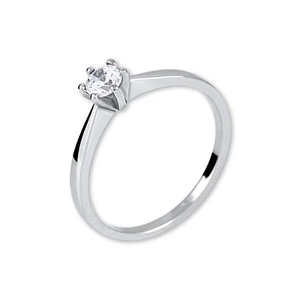 Brilio Silver Stříbrný zásnubní prsten 426 001 00501 04 53 mm