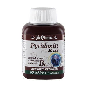 MedPharma Pyridoxin (vitamin B6) 20mg 67 tablet
