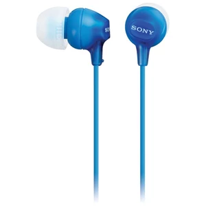 Špuntová sluchátka sluchátka do uší sony mdr-ex15lp, modrá