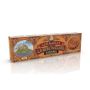 Sušenky Sablés Caramel LA MÉRE POULARD 125g