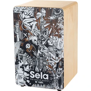 Sela SE 173 Art Series Cajon in legno Sketch