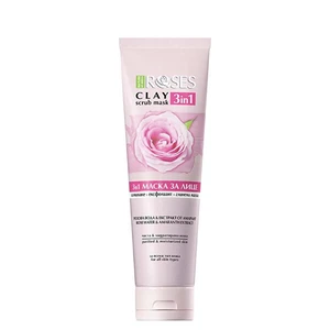 ELLEMARE Hydratační jílová čisticí maska Roses Hydra Plus (Clay Scrub Mask) 150 ml