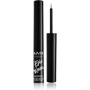 NYX Professional Makeup Epic Wear Metallic Liquid Liner dlouhotrvající gelové oční linky odstín 02 - Gun Metal 3,5 ml