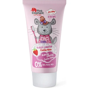 Pink Elephant Girls zubná pasta pre deti 50 ml