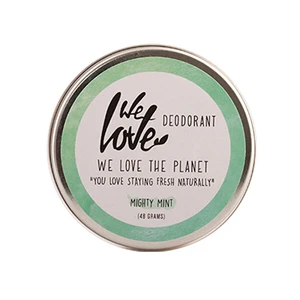 We Love the Planet Přírodní krémový deodorant "Mighty Mint" 48 g