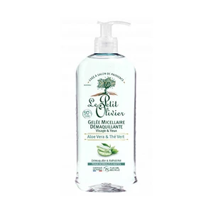 Le Petit Olivier Micelární čisticí gel Aloe Vera a Zelený čaj (Micellar Cleansing Gel) 400 ml