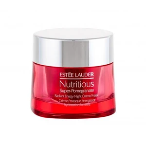 Estée Lauder Nutritious Super-Pomegranate Radiant Energy Milky Lotion nočná krémová maska pre výživu a hydratáciu 50 ml