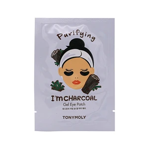 Tony Moly Čistiace gélové vankúšiky pod oči I`m Charcoal (Purifying Eye Patch) 21 ml