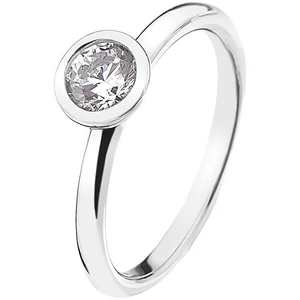 Hot Diamonds Stříbrný prsten Emozioni Scintilla Clear Innocence ER018 54 mm