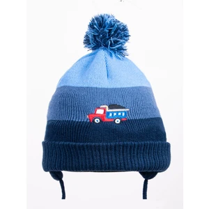 Yoclub Kids's Boy's Winter Hat CZZ-0425C-AA30 Navy Blue