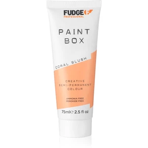 Fudge Paintbox semi-permanentní barva na vlasy na vlasy odstín Coral Blush 75 ml