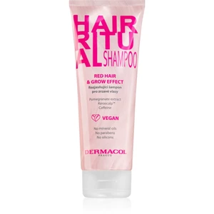 Dermacol Hair Ritual rozjasňující šampon pro červené odstíny vlasů 250 ml