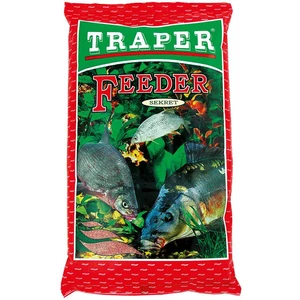 Traper krmítková směs secret 1 kg - feeder červený
