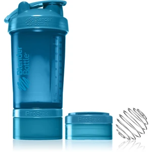 Blender Bottle ProStak Pro športový šejker + zásobník farba Ocean Blue 650 ml