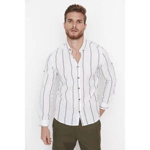 Trendyol Shirt - Khaki - Slim fit