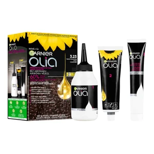 Garnier Olia Big Kit permanentní barva na vlasy odstín 3.23 Dark Chocolate