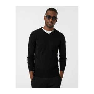 Koton Sweater - Black - Regular fit
