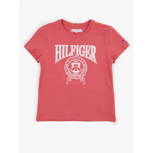Pink Girls' T-Shirt Tommy Hilfiger - Girls