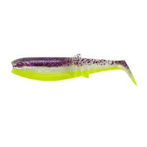 Savage gear gumová nástraha cannibal shad purple glitter bomb - 8 cm 5 g