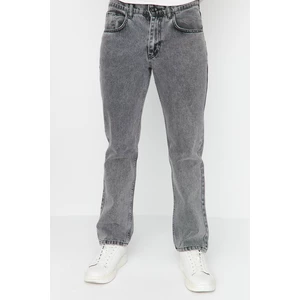 Trendyol Gray Men Regular Fit Jeans Denim Trousers