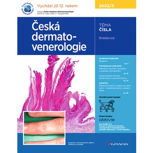 Česká dermatovenerologie 3/22, Hercogová Třešňák Jana