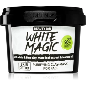 Beauty Jar White Magic čisticí pleťová maska s hydratačním účinkem 140 g